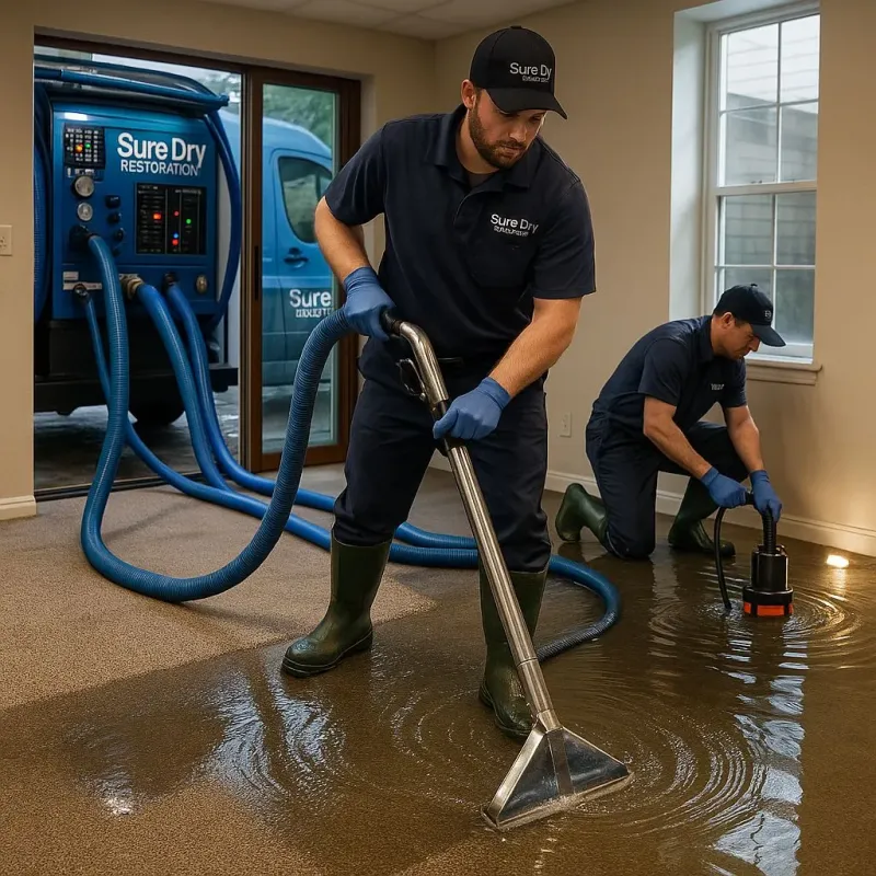 Water Extraction and Removal process in Putney, GA
